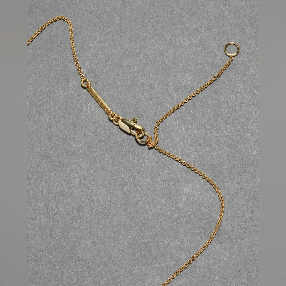 ALEXIS BITTAR • Solanales Gold Crystal Orbit Necklace - Picture 8 of 11